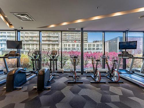 Exercise room - 1812-195 Rue Peel, Montréal (Le Sud-Ouest), QC - Indoor Photo Showing Gym Room