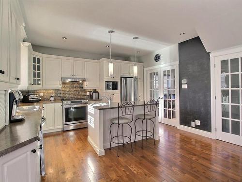 Cuisine - 566 Rue Dr-Marston-Adams, Magog, QC - Indoor Photo Showing Kitchen With Upgraded Kitchen