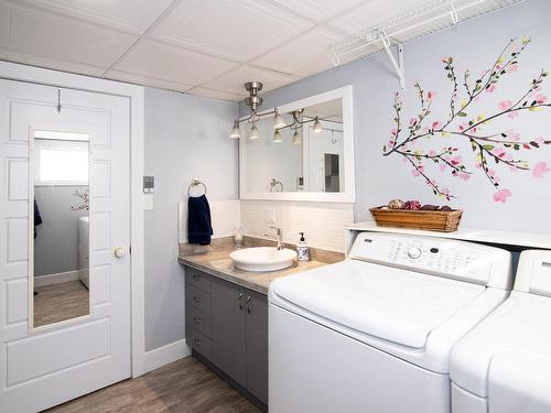 Bathroom - 910 Route Bélanger, Saint-Pascal, QC - Indoor Photo Showing Laundry Room