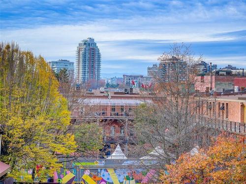 201-599 Pandora Ave, Victoria, BC - Outdoor With View