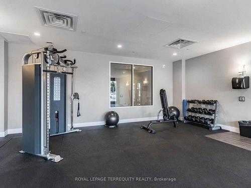 801-716 Main St E, Milton, ON - Indoor Photo Showing Gym Room