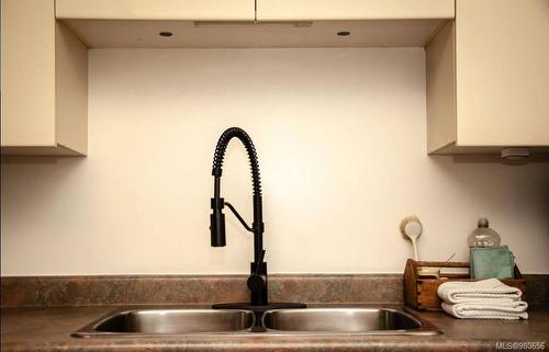 207-695 Castle Crag Cres, Courtenay, BC - Indoor Photo Showing Kitchen With Double Sink