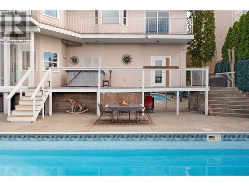 882 Toovey Road, Kelowna, BC - Outdoor With In Ground Pool With Balcony