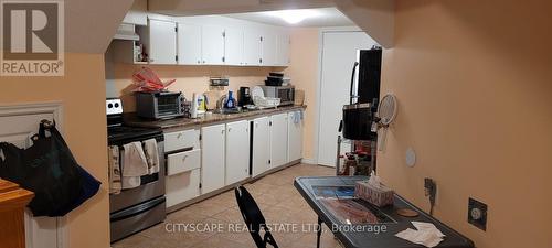 Bsmt-30 Sea Lion Road, Brampton, ON - Indoor Photo Showing Kitchen With Double Sink