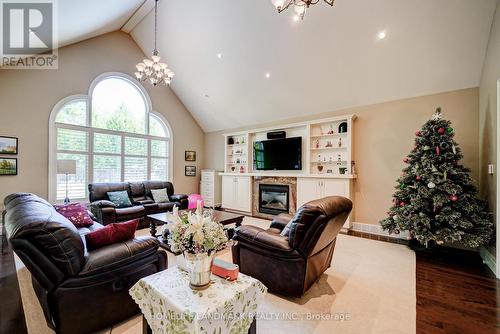 1293 Devon Road, Oakville, ON - Indoor Photo Showing Living Room With Fireplace