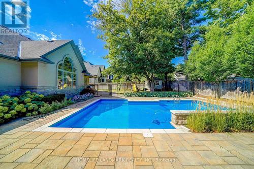 1293 Devon Road, Oakville, ON - Outdoor With In Ground Pool With Deck Patio Veranda