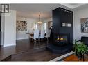 3514 Gordon Drive, Terrace, BC  - Indoor Photo Showing Living Room With Fireplace 