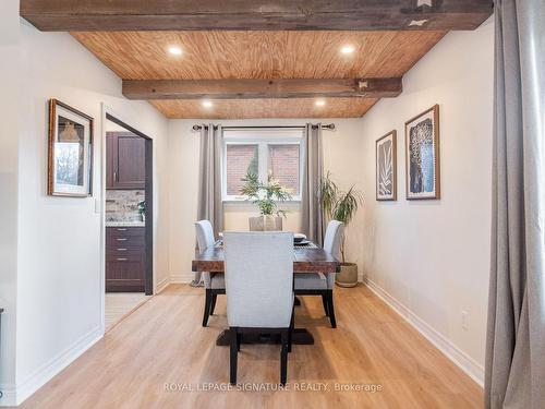 781 Hillcrest Rd, Pickering, ON - Indoor Photo Showing Dining Room