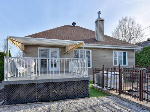 Back facade - 265 Rue Grillon, Saint-Paul, QC - Outdoor With Deck Patio Veranda With Exterior