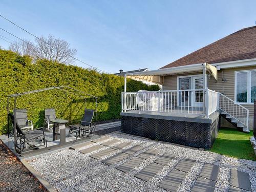 Backyard - 265 Rue Grillon, Saint-Paul, QC - Outdoor With Deck Patio Veranda With Exterior