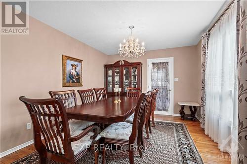 1839 Carrigan Drive, Ottawa, ON - Indoor Photo Showing Dining Room