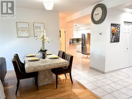 4789 Riverside Drive East Unit# 403, Windsor, ON - Indoor Photo Showing Dining Room