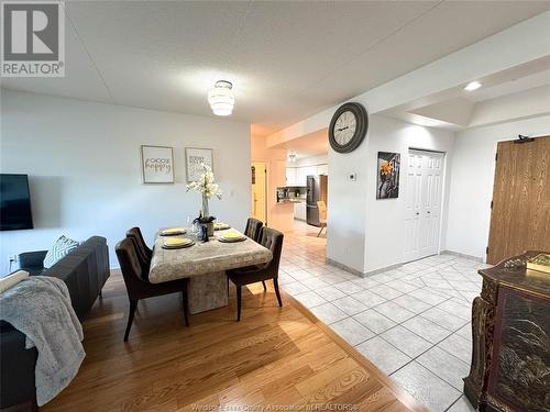 4789 Riverside Drive East Unit# 403, Windsor, ON - Indoor Photo Showing Dining Room