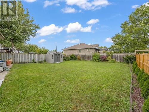 4120 Anthony Court, Windsor, ON - Outdoor With Backyard