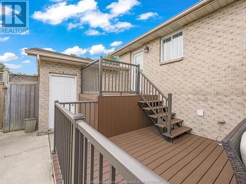 4120 Anthony Court, Windsor, ON - Outdoor With Deck Patio Veranda With Exterior