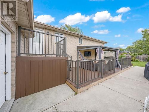 4120 Anthony Court, Windsor, ON - Outdoor With Deck Patio Veranda With Exterior