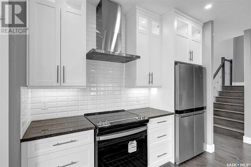 105 Oxbow Crescent, Regina, SK - Indoor Photo Showing Kitchen With Stainless Steel Kitchen