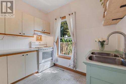 312 Clarence Street, Port Colborne, ON - Indoor Photo Showing Kitchen With Double Sink