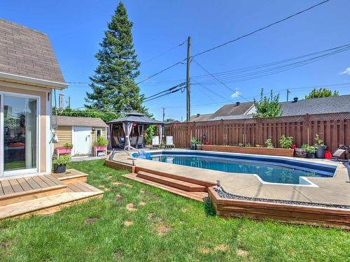 Piscine - 750 Rue Madore, Gatineau (Gatineau), QC - Outdoor With In Ground Pool With Deck Patio Veranda With Backyard