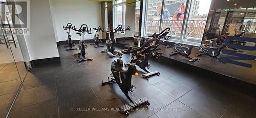 409 - 55 Duke Street W, Kitchener, ON - Indoor Photo Showing Gym Room