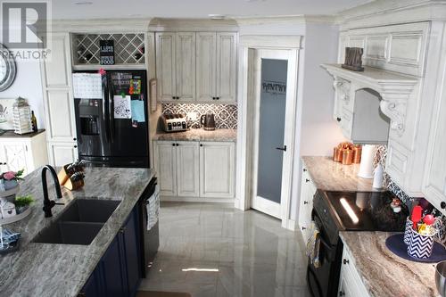 369 A Main Street, Mcivers, NL - Indoor Photo Showing Kitchen With Double Sink