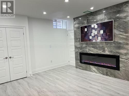 27 Cloverhaven Road, Brampton, ON - Indoor With Fireplace