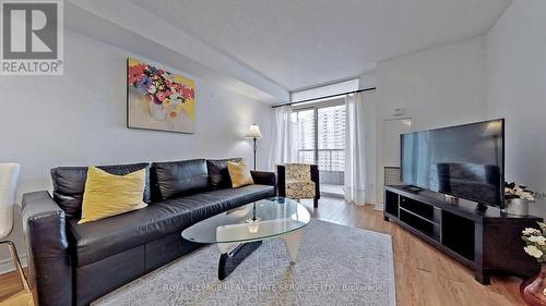 2405 - 3880 Duke Of York Boulevard, Mississauga, ON - Indoor Photo Showing Living Room