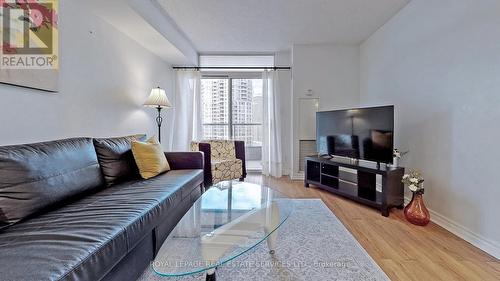 2405 - 3880 Duke Of York Boulevard, Mississauga, ON - Indoor Photo Showing Living Room