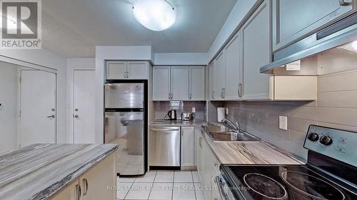 2405 - 3880 Duke Of York Boulevard, Mississauga, ON - Indoor Photo Showing Kitchen With Stainless Steel Kitchen