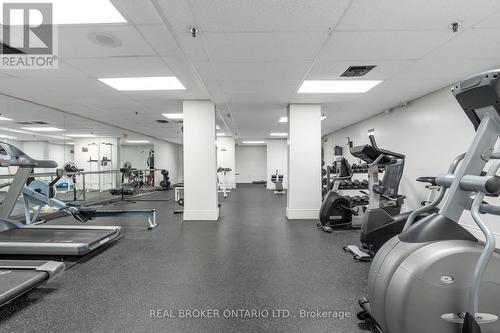 1601 - 3845 Lake Shore Boulevard W, Toronto, ON - Indoor Photo Showing Gym Room