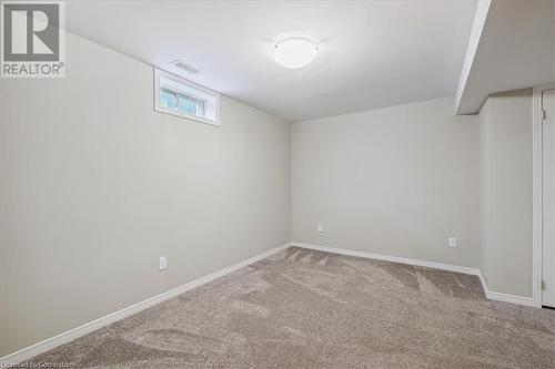 Basement with carpet - 24 Kenyon Crescent Unit# 45, Grimsby, ON - Indoor Photo Showing Other Room