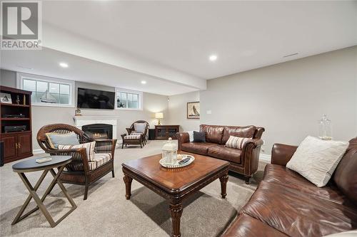 1078 Mike Weir Drive, Sarnia, ON - Indoor Photo Showing Living Room With Fireplace