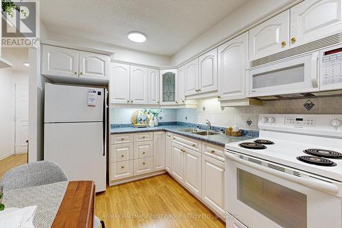 107 - 120 Elgin Street W, Oshawa, ON - Indoor Photo Showing Kitchen With Double Sink