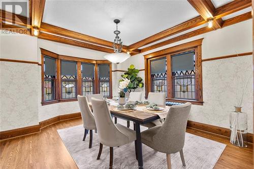 908 Dawson, Windsor, ON - Indoor Photo Showing Dining Room