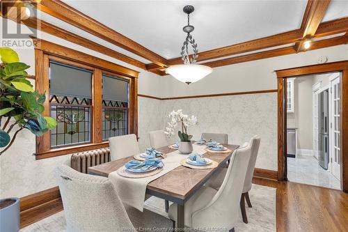 908 Dawson, Windsor, ON - Indoor Photo Showing Dining Room