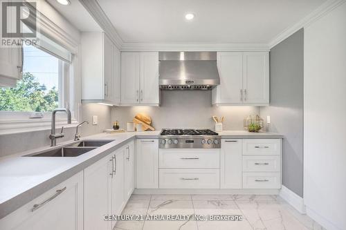 41 Strathearn Avenue, Richmond Hill, ON - Indoor Photo Showing Kitchen With Double Sink With Upgraded Kitchen