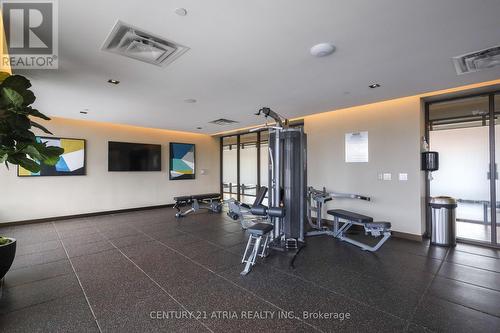 701 - 38 Honeycrisp Crescent, Vaughan, ON - Indoor Photo Showing Gym Room