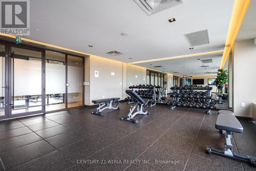 701 - 38 Honeycrisp Crescent, Vaughan, ON - Indoor Photo Showing Gym Room