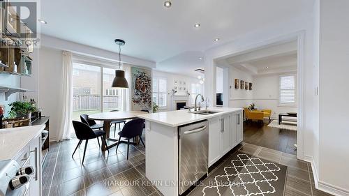 21 Freesia Road, Markham, ON - Indoor Photo Showing Kitchen With Double Sink