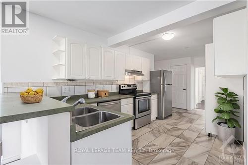 3629 Mcbean Street, Ottawa, ON - Indoor Photo Showing Kitchen With Stainless Steel Kitchen With Double Sink