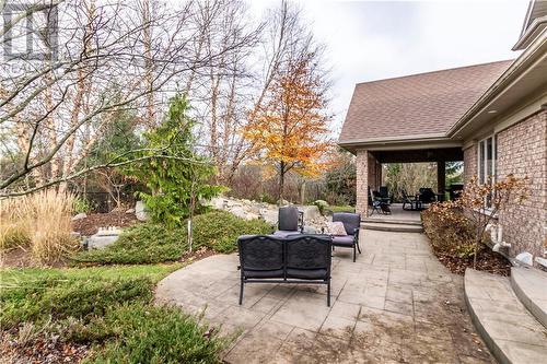 View of patio / terrace with outdoor lounge area - 59 Dominion Drive, Guelph, ON - Outdoor