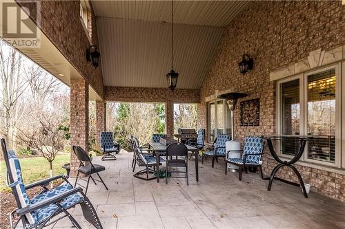 View of patio / terrace - 59 Dominion Drive, Guelph, ON - Outdoor With Deck Patio Veranda With Exterior