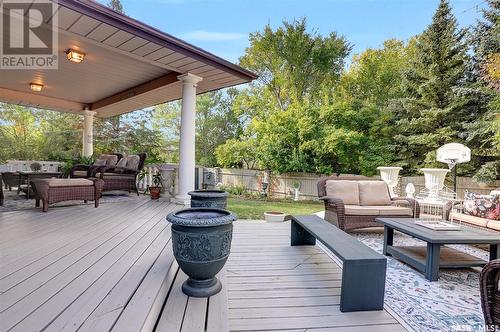 128 Blue Sage Drive, Moose Jaw, SK - Outdoor With Deck Patio Veranda With Exterior