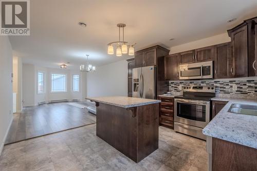 36 Dunrobin Street, Mount Pearl, NL - Indoor Photo Showing Kitchen With Stainless Steel Kitchen With Double Sink With Upgraded Kitchen