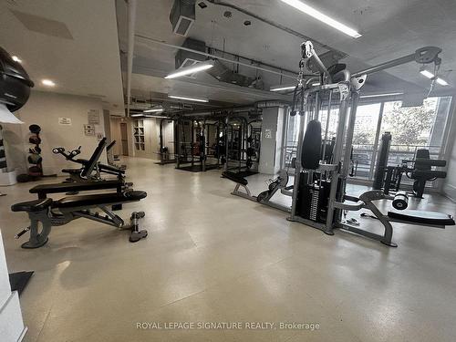 509-50 Bruyeres Mews, Toronto, ON - Indoor Photo Showing Gym Room