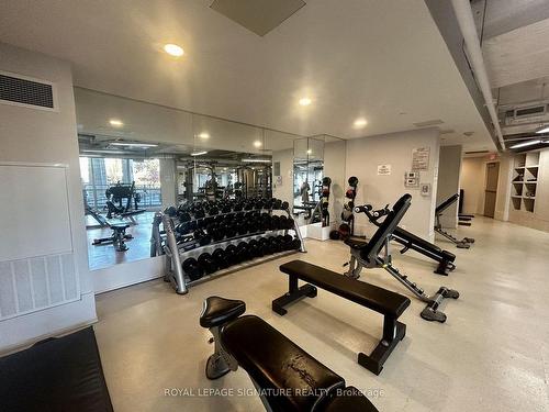 509-50 Bruyeres Mews, Toronto, ON - Indoor Photo Showing Gym Room