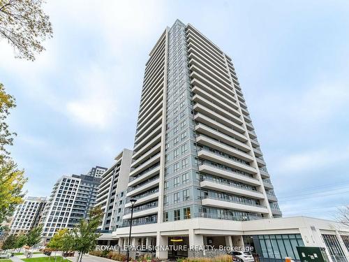 1201-7890 Bathurst St, Vaughan, ON - Outdoor With Balcony With Facade