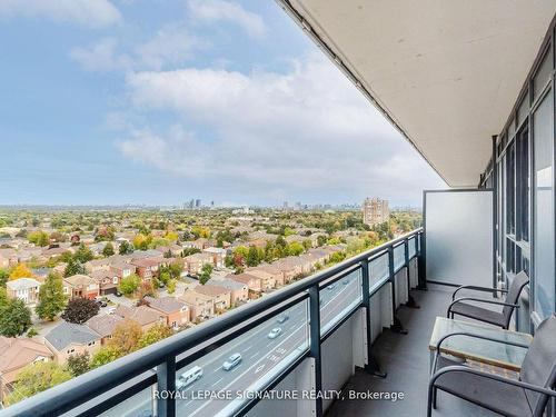 1201-7890 Bathurst St, Vaughan, ON - Outdoor With Balcony With View With Exterior