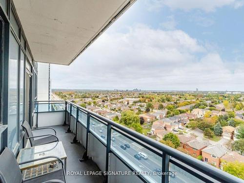 1201-7890 Bathurst St, Vaughan, ON - Outdoor With Balcony With View With Exterior