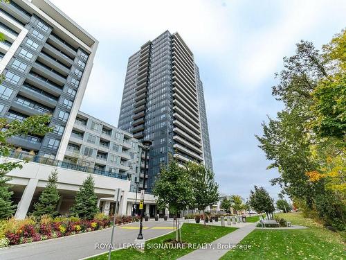 1201-7890 Bathurst St, Vaughan, ON - Outdoor With Balcony With Facade